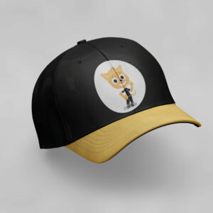 Casquette avec mascotte